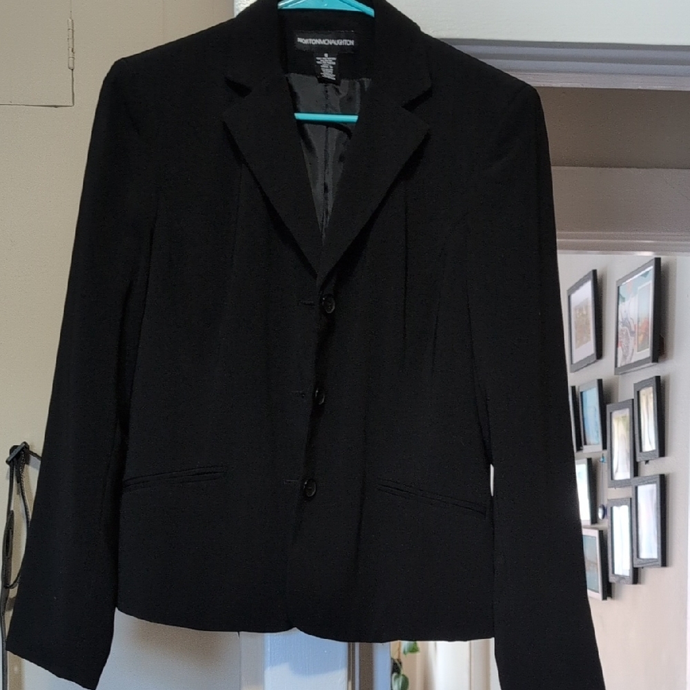 Norton McNaughton Classic Black Women's Blazer